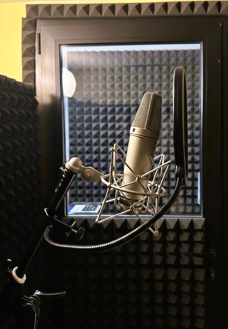 Sala strumenti di Circuiti Umani Studio